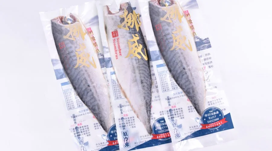 vacuum packaging for fish